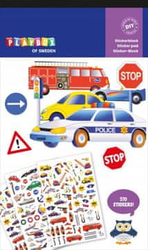 PLAYBOX Nalepke za avtomobile za fante, 570 kosov