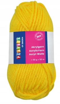 PLAYBOX Akrilna preja, preja - 50 g Akril - RUMENA