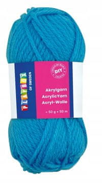PLAYBOX Akrilna preja, preja - 50 g Akril TURKIZNA