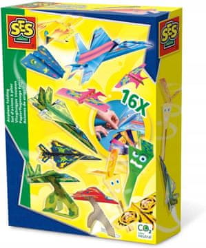 PAPIRNATO LETALO origami za otroke SES