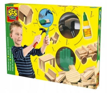 Obsežen komplet Little Carpenter