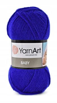 YarnArt Preja Baby 979 50g safirno modra