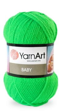 YarnArt Preja za dojenčke 50g 8233 ultra zelena