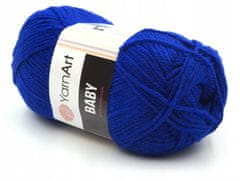 YarnArt Preja Baby 979 50g safirno modra