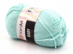 YarnArt Preja Baby 856 150 m bledo metino zelena