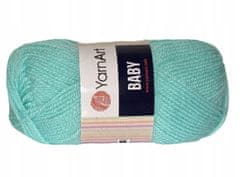 YarnArt Preja Baby 856 150 m bledo metino zelena