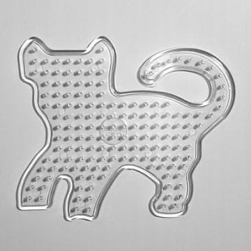 PLAYBOX Šablona MAČKA MUCKA 10x9 cm za likalnike Ø 5 mm 5+