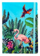 Zvezek SAFARI z radirko, črtan, B6, 17,5 x 8,5 cm, 80 listov, 80 g/m²