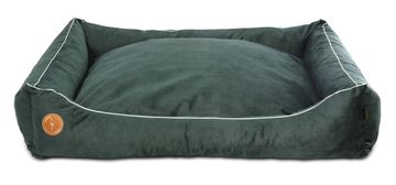 Lauren Design CEZAR kavč steklenico zelen XL - 110 cm x 90 cm