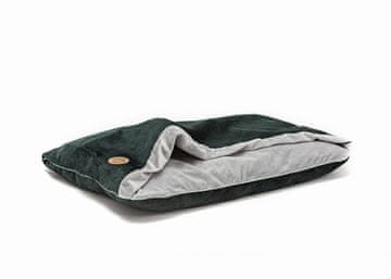 Lauren Design Mink NEL steklenica zelena + siva minky 100cm x 80cm