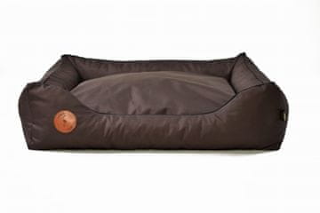 Lauren Design Zunanja sedežna garnitura CEZAR rjava L - 95 cm x 80 cm