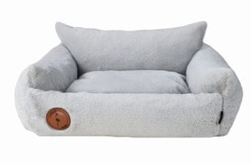 Lauren Design Puhasta postelja siva XS - 60 cm x 50 cm