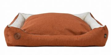 Lauren Design Rdeča sedežna garnitura CEZAR L - 95cm x 80 cm
