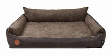 Lauren Design Ortopedska postelja Rocky rjava M - 83 cm x 73 cm