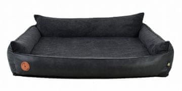 Lauren Design Ortopedska postelja Rocky Coal L - 97 cm x 86 cm