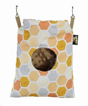 Lauren Design Hranilnica za glodavce Minky z medom in kapučinom