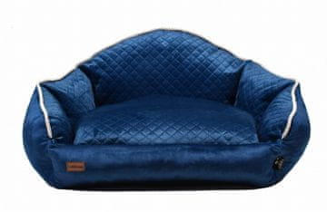 Lauren Design Charlotte mornarsko moder kavč S - 68 cm x 62 cm