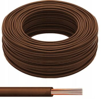 Električni kabel LGY 1x4 rjav 1m