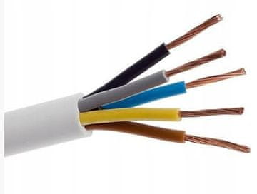 Električni kabel OWY 5x2,5 25m 300V
