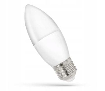 Spectrum LED žarnica svečka E27 4W topla WOJ13036