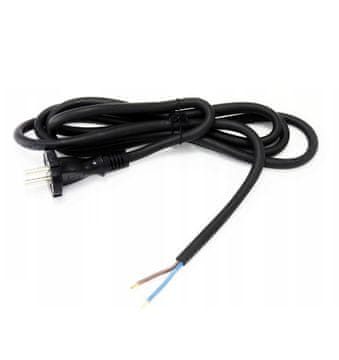 Plast Rol Priključni kabel 3x1,5 3M črne barve