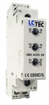 LC-Tec modularna 3-fazna 3-barvna indikatorska svetilka