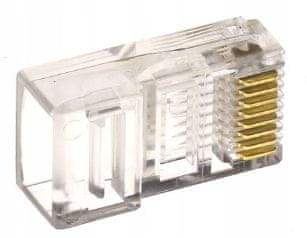 RJ45 8P8C UTP vtič kat. 5e 10 kosov