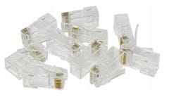 RJ45 8P8C UTP vtič kat. 5e 10 kosov