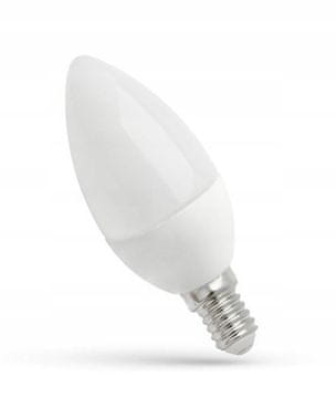LED žarnica svečka E14 8W WOJ14220 topla