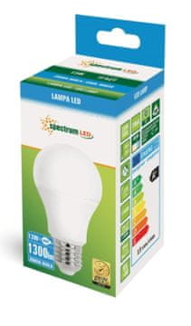 Spectrum LED žarnica E27 13W=88W hladna WOJ13891