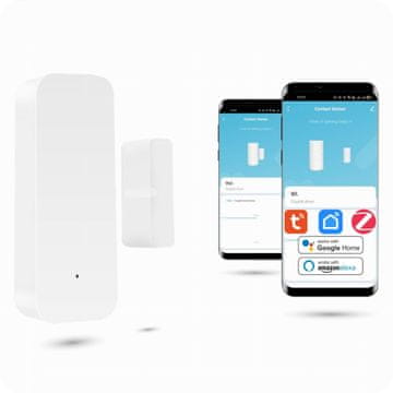 Senzor odpiranja vrat in oken Zigbee 3.0 TUYA SmartLife