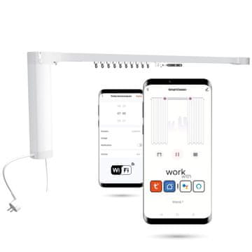 Električna karnisa Tuya WiFi 8,2 m - komplet