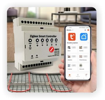 Zigbee Plus regulator talnega ogrevanja - 5 con