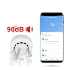 WiFi senzor dima z alarmom
