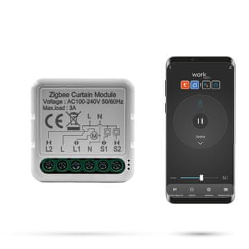 Zigbee TUYA krmilnik rolet za vgradno montažo