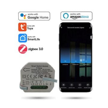 Tuya 3-kanalni Zigbee krmilnik razsvetljave