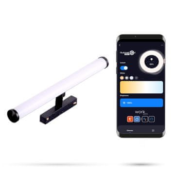 Tuya 2,4 GHz LED reflektor s cevjo 12 W za magnetne tirnice SMART TRACK 48 VDC 2700-6000K zatemnljiv
