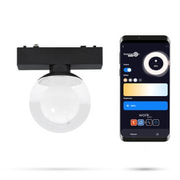 Tuya Kula 6W B80 Zigbee reflektor za SLIM TRACK in FiberFLEX tirnice 48VDC 3000-6000K zatemnljiv