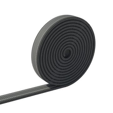 Fleksibilna električna zbiralka, 1 m, 24 VDC, 48 VDC, FiberFLEX, siva