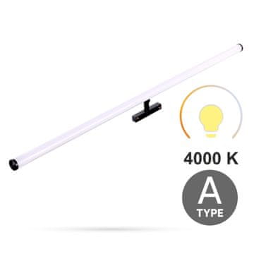 LED reflektor v obliki cevi 20W 4000K nevtralno L20 tip A za magnetne tirnice SMART TRACK 48VDC