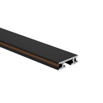 Nadometna magnetna tirnica 1m 24VDC črna SLIM TRACK tip A16