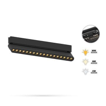 Linearni reflektor Grille Reg 18W ZD18T za SLIM TRACK in FiberFLEX tirnice 24VDC 3CCT 3000K, 4000K, 6000K