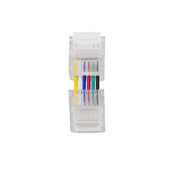 Vertikalni kotni konektor za 12 mm 6P LED trakove