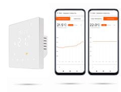 Zigbee Tuya PRO3 termostatski sobni krmilnik bele barve