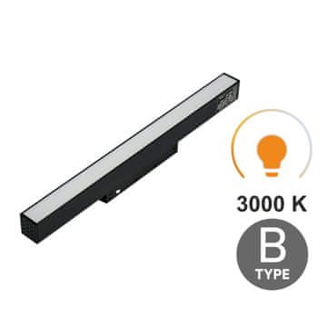 LED reflektor 10W 3000K toplo bela tip B za magnetne tirnice SMART TRACK 48VDC