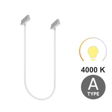 Cevni žaromet 2M 32W RG2 tip A za SMART TRACK tirnice 4000K bela