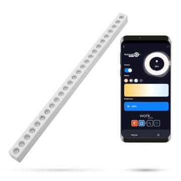 Tuya Grille 30W S30 linearni reflektor bela Zigbee za SLIM TRACK in FiberFLEX tirnice 48VDC 3000-6000K zatemnljiva