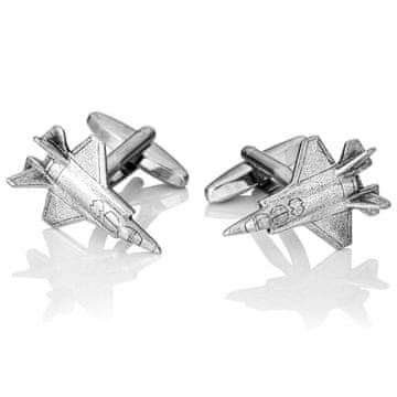 Manšetni gumbi X2 Letalo F-35 Lovsko letalo