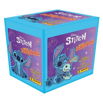 Nalepke PANINI Disney Stitch: 1x škatla z dodatki s 36 paketi/vrečkami