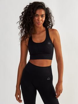 Črn športni modrček z visoko oporo - Femme Force XS